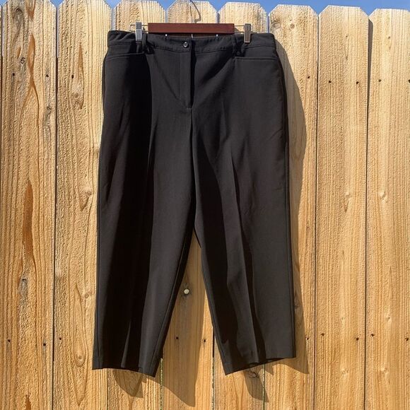 Take 50% OFF- David Dart Black Pants, Size-16 - Picture 1 of 8